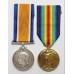 WW1 British War & Victory Medal Pair - Gnr. A. Shadforth, Royal Garrison Artillery
