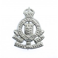 Royal Army Ordnance Corps (R.A.O.C.) Sweetheart Brooch - King's Crown