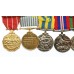 Canadian WW2 and Korean War Medal Group of Eight - A. Sgt. E.L. McGuire