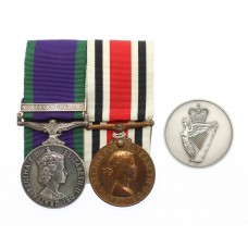 Campaign Service Medal (Clasp - Northern Ireland) and Ulster Special Constabulary Long Service Medal Pair - Pte. W.R. Wilson, Ulster Defence Regiment