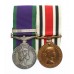 Campaign Service Medal (Clasp - Northern Ireland) and Ulster Special Constabulary Long Service Medal Pair - Pte. W.R. Wilson, Ulster Defence Regiment