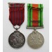 WW2 'Leeds Blitz' George Medal and Defence Medal - Harry Lee, Roof Spotter, Leeds City Gas Undertaking