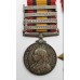 QSA (Clasps - Orange Free State, Transvaal, Laing's Nek, South Africa 1901) and WW1 1914-15 Star Medal Trio - Sjt. F. Swainton, Vol. Coy. West Yorkshire Regiment & West Riding Regiment