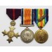 WW1 OBE (Military), British War Medal & Victory Medal (MID) Group - Major A.E. Rayner, Royal Army Medical Corps