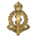 Royal Army Medical Corps (R.A.M.C.) Brass Cap Badge - King's Crown