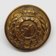 Victorian 30th (Cambridgeshire) Regiment of Foot Officer's Button