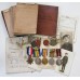 WW1 1914-15 Star Medal Trio, WW2 Defence Medal & George V Meritorious Service Medal with Dog Tags and Personal Diaries - Sjt. F. Stead, Army Service Corps