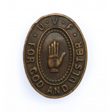 Ulster Volunteer Force U.V.F. For God and Ulster Belfast West Lapel Badge