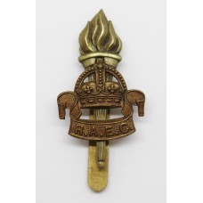 Royal Army Educational Corps (R.A.E.C.) Cap Badge - King's Crown 