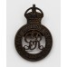 George V Royal Horse Guards Officer's Service Dress Cap Badge