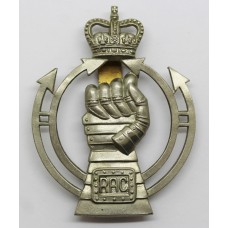 Royal Armoured Corps (R.A.C.) Cap Badge - Queen's Crown