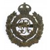 George V Royal Engineers Officer's Service Dress Cap Badge