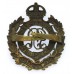 George V Royal Engineers Officer's Service Dress Cap Badge