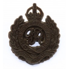 Royal Engineers WW2 Plastic Economy Cap Badge