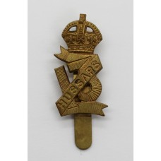13th Hussars Cap Badge - King's Crown