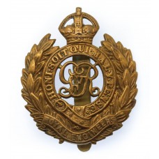 George V Royal Engineers Cap Badge