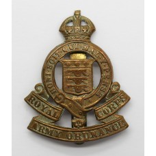 Royal Army Ordnance Corps (R.A.O.C.) Cap Badge - King's Crown