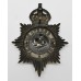 Buckinghamshire Constabulary Night Helmet Plate - King's Crown