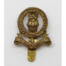 14th King's Hussars Small Cartwheel Cap Badge - King's Crown