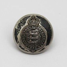 Edwardian Cinque Ports Volunteer Rifles Officer's Button (Small)