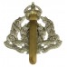 Derbyshire Yeomanry Cap Badge - King's Crown (White Metal)