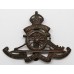 Royal Artillery Territorials Bronzed Cap Badge - King's Crown