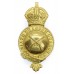6th Dragoon Guards Officer's Horse Furniture Bit Boss Badge - King's Crown