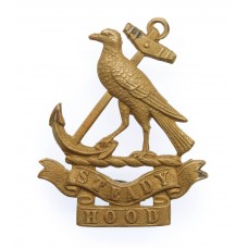 WWI Hood Battalion Royal Naval Division Cap Badge