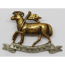 Victorian Queen's (Royal West Surrey) Regiment Cap Badge