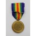WW1 Victory Medal - Pte. J. Turner, The Queen's (Royal West Surrey) Regiment