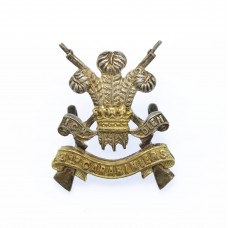 3rd Carabiniers Officer's Dress Collar Badge