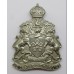 Leicester City Police Helmet Plate - King's Crown