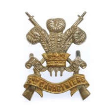 3rd Carabiniers Officer's Dress Cap Badge