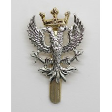 Mercian Brigade Anodised (Staybrite) Cap Badge