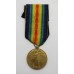 WW1 Victory Medal - Pte. B. Nutbeam, Hampshire Regiment