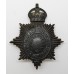 Cumberland & Westmoreland Constabulary Night Helmet Plate - King's Crown