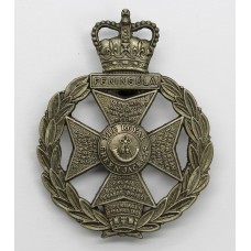 Royal Green Jackets Cap Badge - Queen's Crown