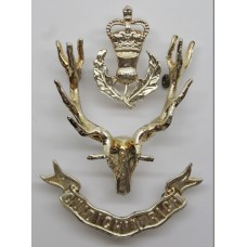 Queen's Own Highlanders Officer's Glengarry Badge