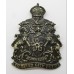 Leicester City Police Night Helmet Plate - King's Crown