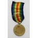 WW1 Victory Medal - Sjt. J. Tyre, Rifle Brigade