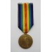 WW1 Victory Medal - Pte. L.S. Oliver, 7th Bn. East Kent Regiment (The Buffs) - Wounded