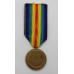 WW1 Victory Medal - Pte. L.S. Oliver, 7th Bn. East Kent Regiment (The Buffs) - Wounded