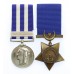 Egypt Medal (Clasp - Tel-El-Kebir) and 1882 Khedives Star - Pte. A. McDonald, 1st Cameron Highlanders