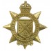 Canadian West Nova Scotia Regiment Cap Badge - King's Crown