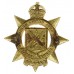 Canadian West Nova Scotia Regiment Cap Badge - King's Crown