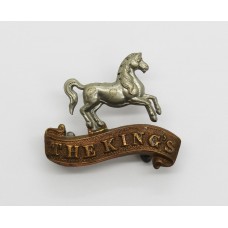 Victorian The King's (Liverpool) Regiment Collar Badge