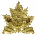 Canadian Wentworth Regiment Cap Badge - King's Crown