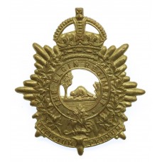 Canadian The Elgin Regiment Cap Badge - King's Crown