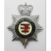 Avon & Somerset Constabulary Enamelled Helmet Plate - Queen's Crown