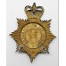 Isle of Ely Constabulary Night Helmet Plate - Queen's Crown